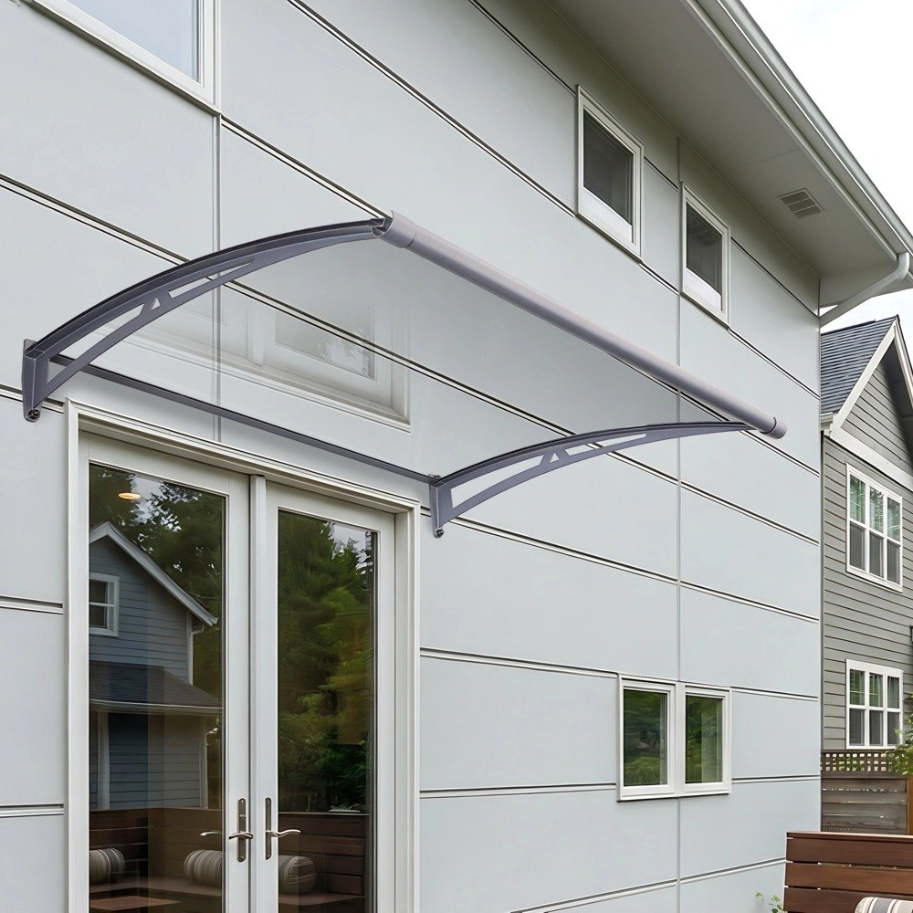 Arched Aluminum Door Canopy